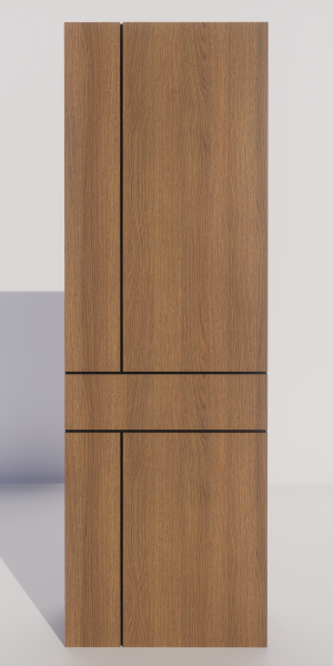 Modern fiberglass door enhancing entryway design