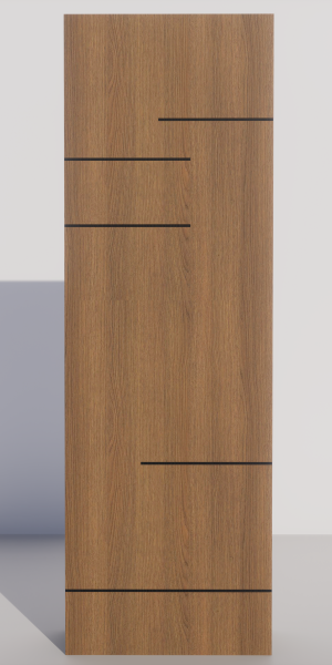 Energy-efficient fiberglass door for entryways